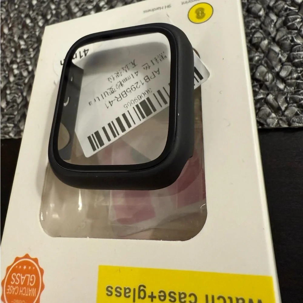 Spigen Rugged Apple watch protective case and 3 extra cases with tempered glass